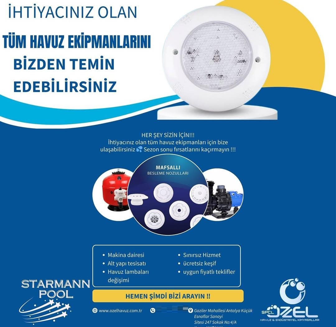 Yıldız Kemer Havuz Kimyasalları